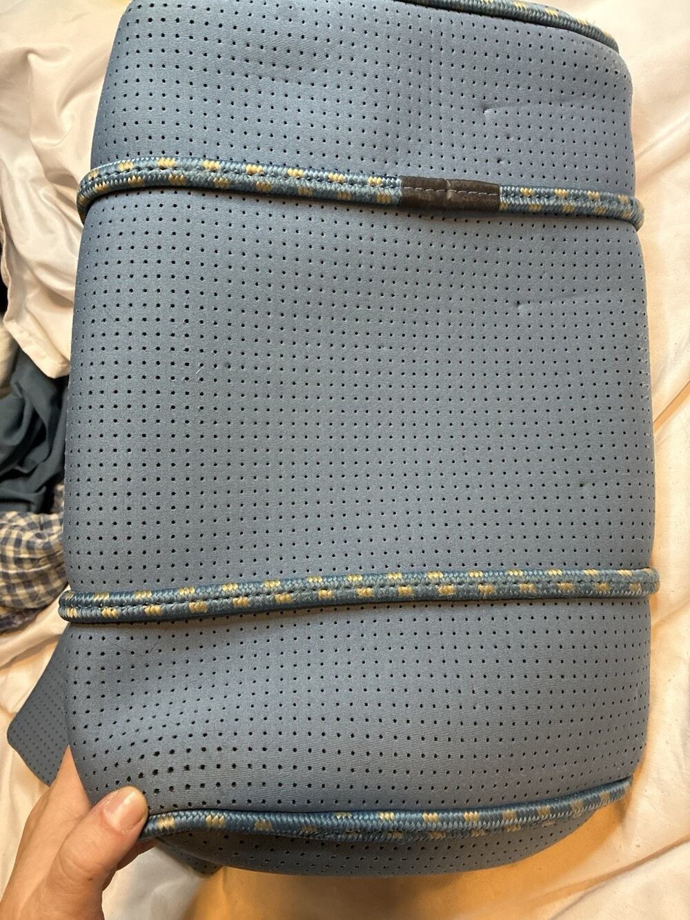 POPUPS Everyday Tote Blue tote bag gym large sporty With Detachable Pocket